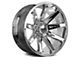 Off Road Monster M25 Chrome 6-Lug Wheel; 22x12; -44mm Offset (22-24 Tundra)