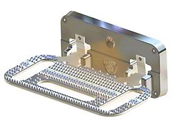 Carr Flat Mount HD Mega Step with LED Illuminated Step Surface; Polished (Universal; Some Adaptation May Be Required)