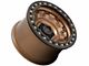 KMC Tank Beadlock Matte Bronze 6-Lug Wheel; 17x9; -38mm Offset (16-23 Tacoma)