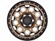 KMC Trek Matte Bronze with Black Lip 6-Lug Wheel; 17x9; 0mm Offset (05-15 Tacoma)