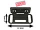 Carr Hitch Receiver Mount HD Mega Step; Black (Universal; Some Adaptation May Be Required)