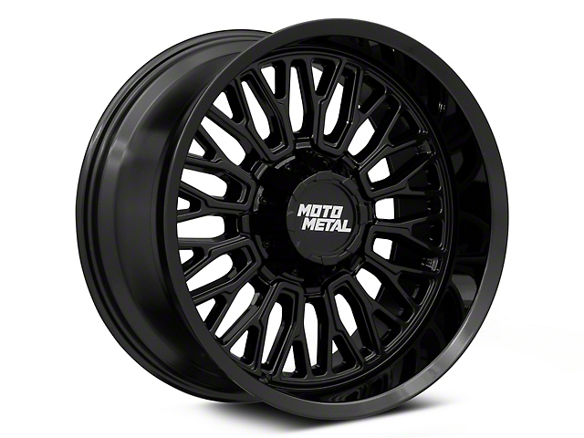 Moto Metal Stinger Gloss Black 6-Lug Wheel; 20x10; -18mm Offset (22-23 Tundra)