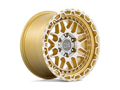 Black Rhino Holcomb Gloss Gold 6-Lug Wheel; 17x9.5; 12mm Offset (10-24 4Runner)