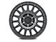 Black Rhino Sandstorm Semi Gloss Black with Machined Dark Tint Ring 6-Lug Wheel; 17x8.5; 0mm Offset (2024 Tacoma)