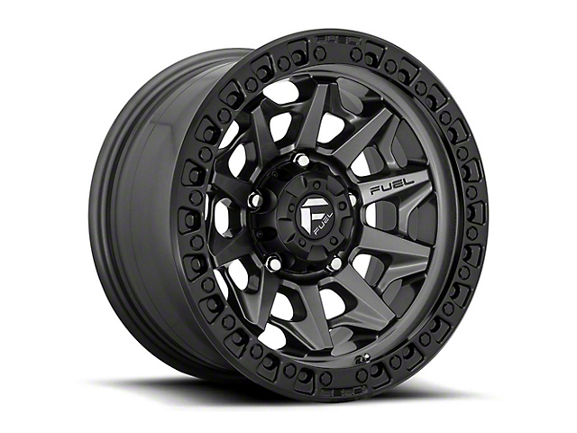 Fuel Wheels Covert Matte Gunmetal Black Bead Ring 6-Lug Wheel; 20x9; 1mm Offset (22-23 Tundra)