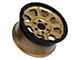 Tremor Wheels 103 Impact Gloss Gold with Gloss Black Lip 6-Lug Wheel; 20x9; 0mm Offset (21-24 Bronco, Excluding Raptor)