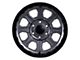 Tremor Wheels 103 Impact Graphite Grey with Black Lip 6-Lug Wheel; 20x9; 0mm Offset (22-24 Tundra)