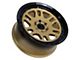 Tremor Wheels 105 Shaker Gloss Gold with Gloss Black Lip 6-Lug Wheel; 20x9; 0mm Offset (10-24 4Runner)