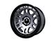 Tremor Wheels 105 Shaker Graphite Grey with Black Lip 6-Lug Wheel; 20x9; 0mm Offset (16-24 Titan XD)
