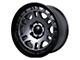 Tremor Wheels 105 Shaker Graphite Grey with Black Lip 6-Lug Wheel; 17x8.5; 0mm Offset (03-09 4Runner)