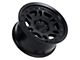 Tremor Wheels 105 Shaker Satin Black 6-Lug Wheel; 17x8.5; 0mm Offset (05-15 Tacoma)
