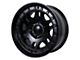 Tremor Wheels 105 Shaker Satin Black 6-Lug Wheel; 17x8.5; 0mm Offset (10-24 4Runner)