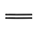 Premier 6 Oval Nerf Side Step Bars without Mounting Kit; Black (05-21 Frontier Crew Cab)