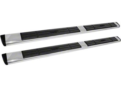 Premier 6 Oval Nerf Side Step Bars without Mounting Kit; Stainless Steel (11-17 Jeep Grand Cherokee WK2)
