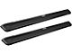 Sure-Grip Running Boards without Mounting Kit; Black Aluminum (05-24 Frontier Crew Cab)