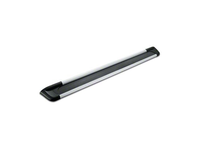 Sure-Grip Running Boards without Mounting Kit; Brushed Aluminum (04-15 Titan Crew Cab)