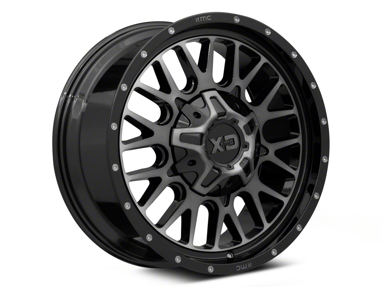 XD Snare Gloss Black with Gray Tint 6-Lug Wheel; 20x9; 0mm Offset (22-23 Tundra)