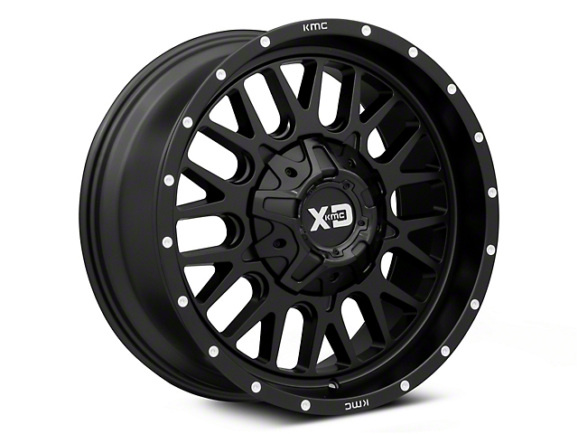 XD Snare Satin Black 6-Lug Wheel; 20x9; 0mm Offset (22-23 Tundra)