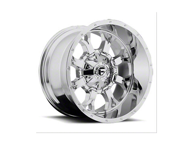 Fuel Wheels Krank Chrome 6-Lug Wheel; 20x12; -44mm Offset (22-23 Tundra)