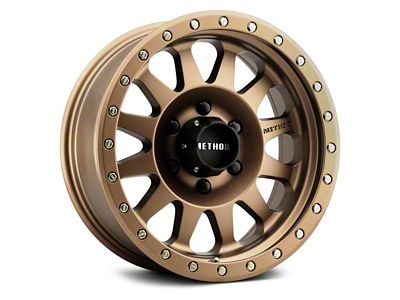 Method Race Wheels MR304 Double Standard Bronze 6-Lug Wheel; 18x9; -12mm Offset (16-23 Tacoma)