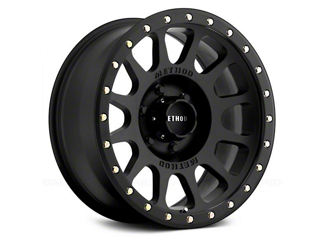 Method Race Wheels MR305 NV Matte Black 6-Lug Wheel; 18x9; 0mm Offset (22-23 Tundra)