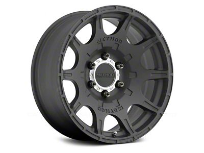 Method Race Wheels MR308 Roost Matte Black 6-Lug Wheel; 18x9; 18mm Offset (05-15 Tacoma)