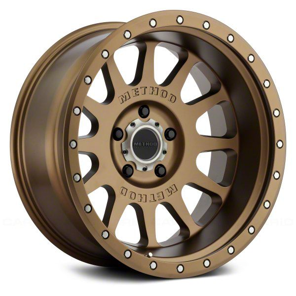 Method Race Wheels MR605 NV Bronze 6-Lug Wheel; 20x10; -24mm Offset (16-23 Titan XD)