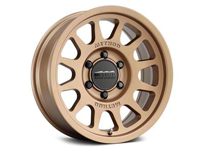 Method Race Wheels MR703 Bead Grip Bronze 6-Lug Wheel; 17x8.5; 35mm Offset (21-24 Bronco, Excluding Raptor)
