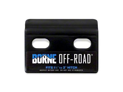 Borne Off-Road Hitch Tightener; Black (Universal; Some Adaptation May Be Required)