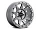 Method Race Wheels MR317 Matte Titanium 6-Lug Wheel; 18x9; 3mm Offset (21-24 Bronco, Excluding Raptor)