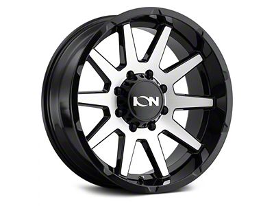 ION Wheels TYPE 143 Gloss Black Machine 6-Lug Wheel; 18x9; 0mm Offset (2024 Tacoma)