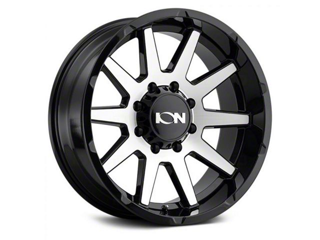 ION Wheels TYPE 143 Gloss Black Machine 6-Lug Wheel; 18x9; 0mm Offset (03-09 4Runner)