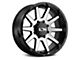 ION Wheels TYPE 143 Gloss Black Machine 6-Lug Wheel; 18x9; 0mm Offset (21-24 Bronco, Excluding Raptor)