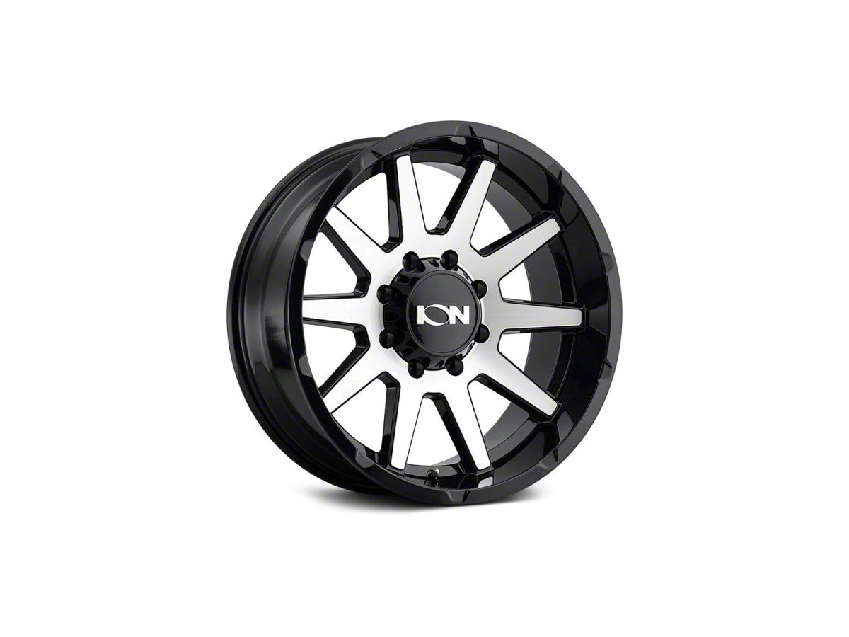 ION Wheels TYPE 143 Gloss Black Machine 6-Lug Wheel; 18x9; 0mm Offset  (22-23 Tundra)