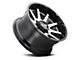 ION Wheels TYPE 143 Gloss Black Machine 6-Lug Wheel; 18x9; 0mm Offset (21-24 Bronco, Excluding Raptor)