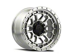 Reika R35 Machined Clear 6-Lug Wheel; 17x9; -12mm Offset (05-15 Tacoma)