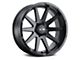 ION Wheels TYPE 143 Matte Black 6-Lug Wheel; 17x9; 18mm Offset (05-15 Tacoma)