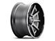 ION Wheels TYPE 143 Matte Black 6-Lug Wheel; 17x9; 18mm Offset (05-15 Tacoma)