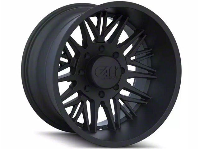 Cali Off-Road Rawkon Matte Black 6-Lug Wheel; 22x12; -51mm Offset (16-24 Titan XD)