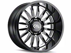 Cali Off-Road Summit Gloss Black Milled 6-Lug Wheel; 22x10; 0mm Offset (22-23 Tundra)