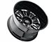 Cali Off-Road Vertex Gloss Black Milled 6-Lug Wheel; 22x12; -44mm Offset (16-23 Tacoma)