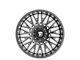 Fittipaldi Offroad FA07 Gloss Black Milled 6-Lug Wheel; 20x12; -44mm Offset (21-24 Bronco, Excluding Raptor)