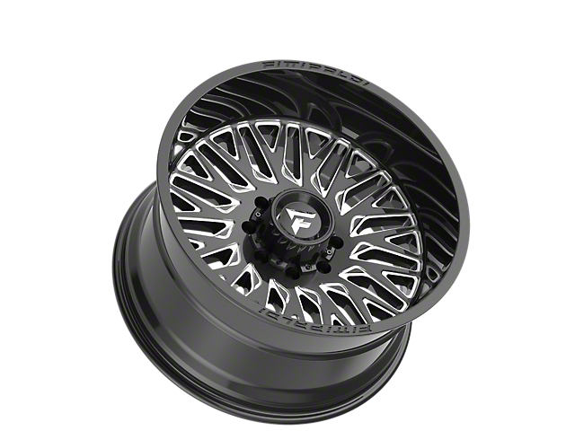 Fittipaldi Offroad FA07 Gloss Black Milled 6-Lug Wheel; 22x12; -44mm Offset (04-15 Titan)