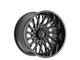 Fittipaldi Offroad FA08 Gloss Black 6-Lug Wheel; 22x12; -44mm Offset (21-24 Bronco, Excluding Raptor)