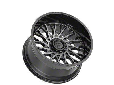 Fittipaldi Offroad FA08 Gloss Black Machined with Dark Tint 6-Lug Wheel; 22x12; -44mm Offset (22-24 Bronco Raptor)