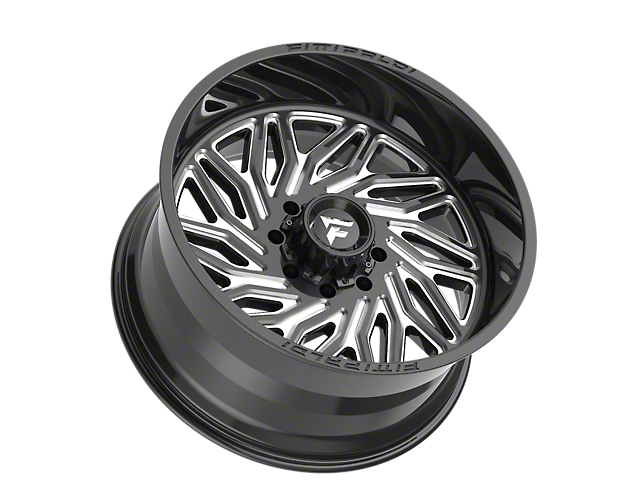 Fittipaldi Offroad FA13 Gloss Black Milled 6-Lug Wheel; 24x12; -44mm Offset (10-23 4Runner)