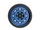 Fittipaldi Offroad FT100 Satin Blue with Black Ring 6-Lug Wheel; 17x9; -12mm Offset (05-15 Tacoma)