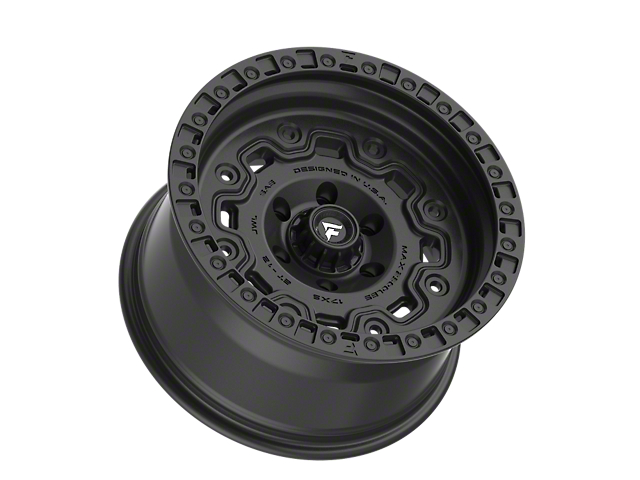 Fittipaldi Offroad FT100 Satin Black 6-Lug Wheel; 17x9; -12mm Offset (03-09 4Runner)