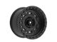 Fittipaldi Offroad FT100 Satin Black 6-Lug Wheel; 17x9; -12mm Offset (21-24 Bronco, Excluding Raptor)