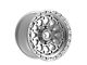 Fittipaldi Offroad FT101 Gloss Silver Machined 6-Lug Wheel; 17x9; -12mm Offset (16-23 Tacoma)